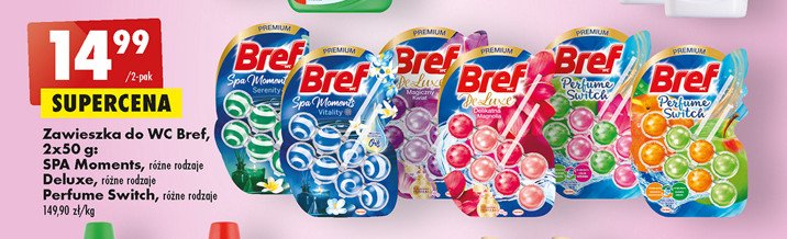 Zawieszka do wc sensity Bref spa moments promocja