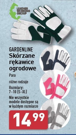 Rękawice ogrodowe męskie GARDEN LINE promocja