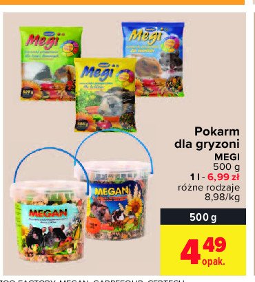 Karma dla chomika promocja