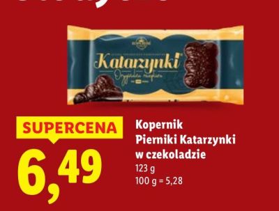 Pierniki Katarzynki w czekoladzie  promocja w Lidl