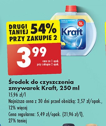 Środek do czyszczenia zmywarek Kraft promocja