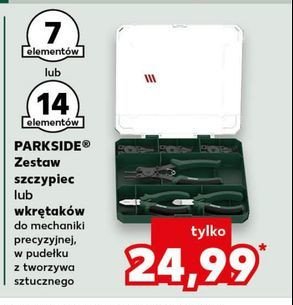 Zestaw wkrętaków precyzyjnych Parkside promocja w Kaufland