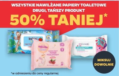 Chusteczki nawilżane Millu Comfort promocja w Netto