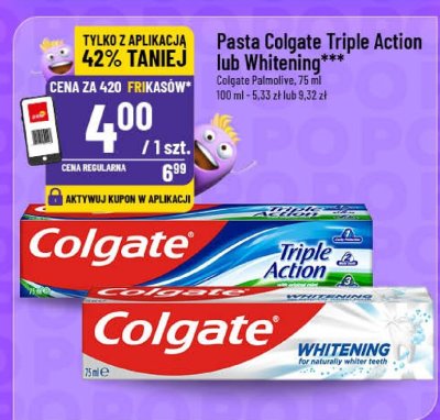 Pasta do zębów Whitening promocja w POLOmarket