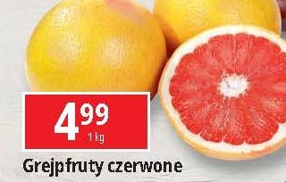 Grejpfruty czerwone promocja w Leclerc