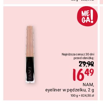 Eyeliner back to black NAM PROFESSIONAL promocja