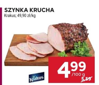 Szynka krucha Krakus promocja w Stokrotka