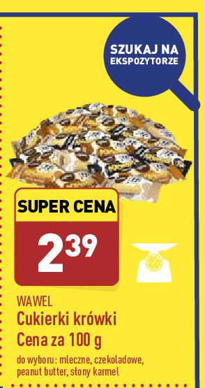 Cukierki karmelki Wawel mleczny promocja
