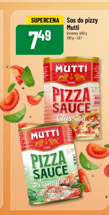 Sos do pizzy classica Mutti promocja