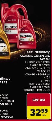 Olej silnikowy classic semisynthetic 10w-40 Orlen oil promocja
