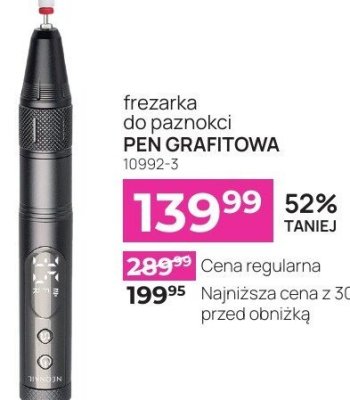 Frezarka do paznokci PEN GRAFITOWA 10992-3 promocja w NEONAIL & NEO MAKE UP