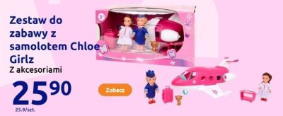 Zestaw do zabawy z samolotem z akcesoriami promocja w Action