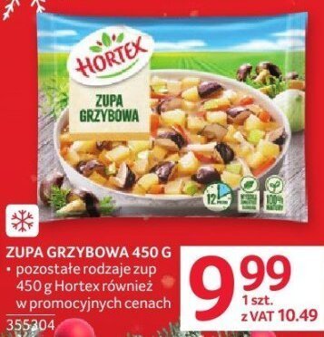 Zupa grzybowa Hortex 450 g promocja w Selgros