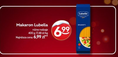 Makaron Lubella Spaghetti różne rodzaje promocja w Żabka