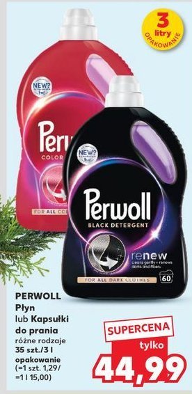 Płyn do prania Perwoll renew color promocja w Kaufland