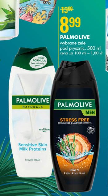 Żel pod prysznic stress free Palmolive for men promocja