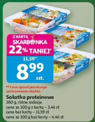 Sałatka śledziowa 260 g, różne rodzaje promocja w Auchan