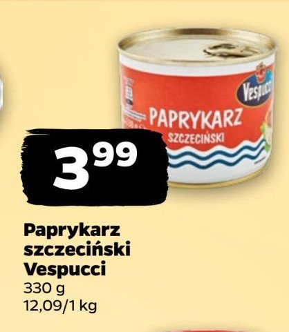 Paprykarz szczeci艅ski Vespucci promocja