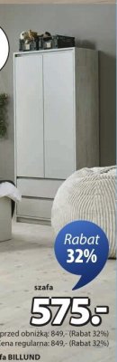 Szafa BILLUND promocja w Jysk