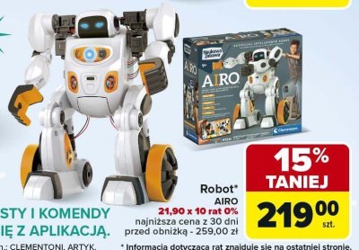 Robot AIRO promocja w Carrefour