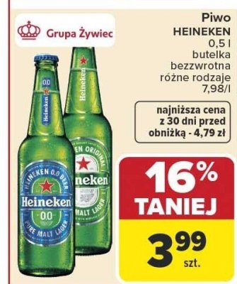 Piwo promocja w Carrefour Market