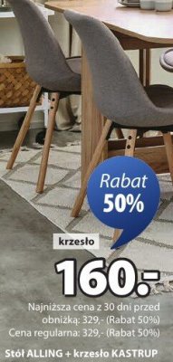 Krzesło KASTRUP promocja w Jysk