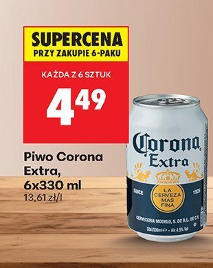 Piwo Corona Extra promocja w Biedronka