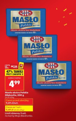 Mas艂o promocja w Biedronka