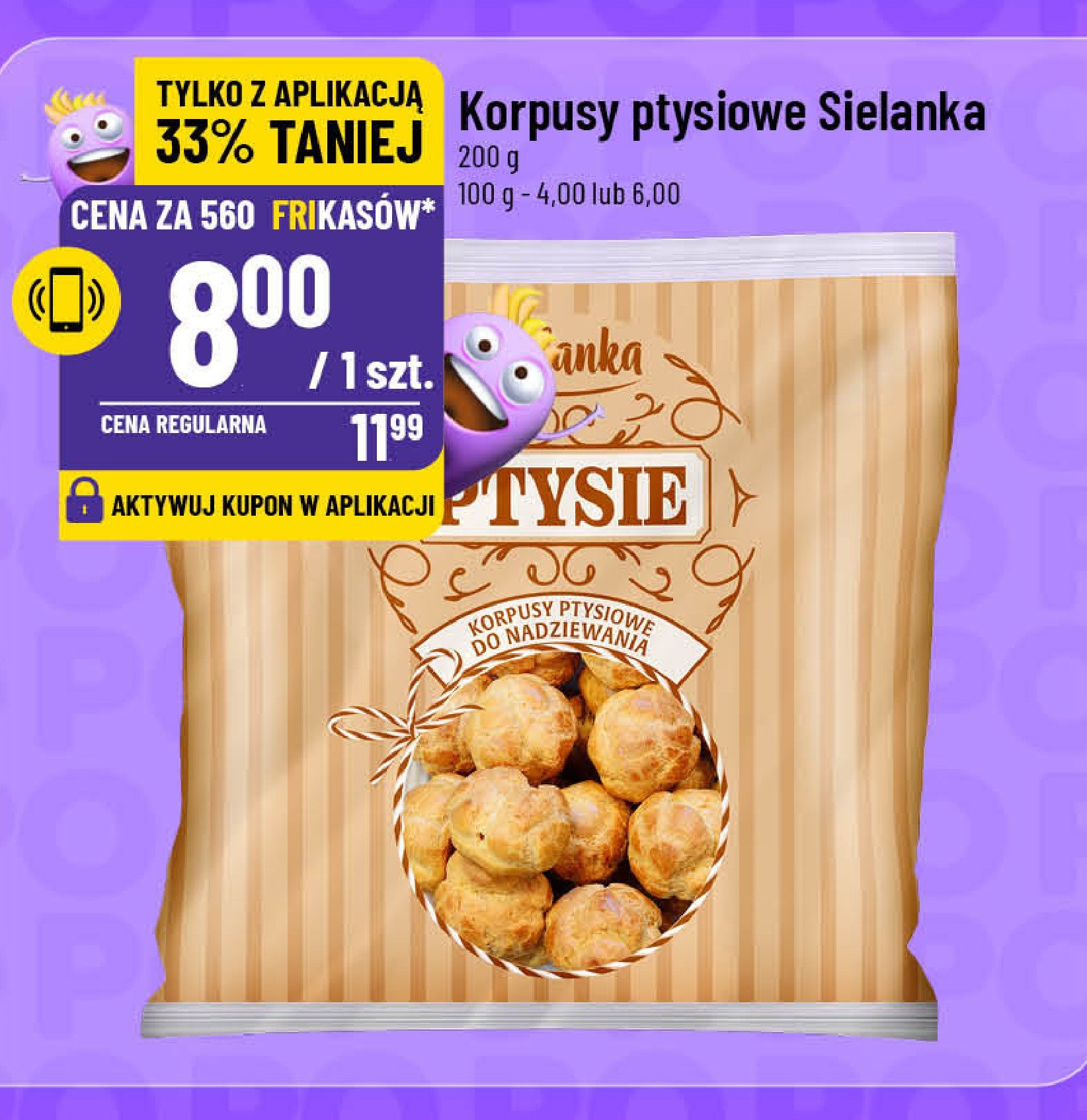 Ptysie Sielanka promocja w POLOmarket