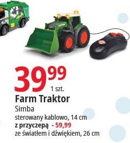 Traktor z przyczep膮 Simba promocja