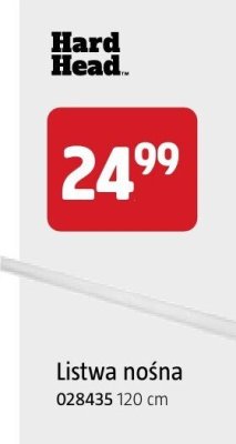 Listwa nośna Hard Head 120 cm promocja w Jula
