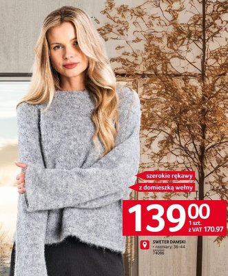 Sweter damski promocja w Selgros