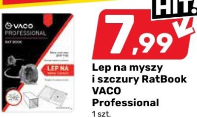 Lep na myszy i szczury RatBook VACO Professional promocja w Bricomarche