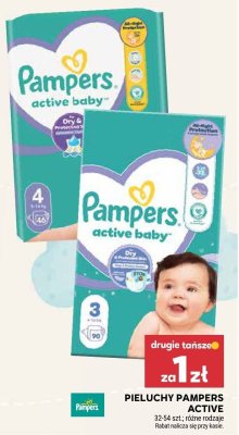 Pieluszki Pampers Active Baby promocja w Stokrotka