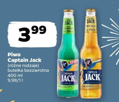 Piwo Captain Jack promocja w Netto