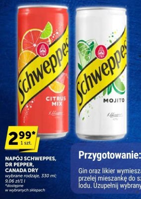 Napój SCHWEPPES CITRUS MIX promocja w Groszek