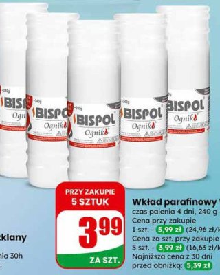 Wkład parafinowy WP4  promocja w Dino