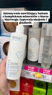 Balsam do ciała Dead Sea Minerals nawilżający 250ml promocja w Hebe