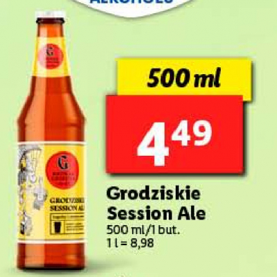 Piwo Pinta a'la grodziskie session ale promocja