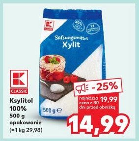 Ksylitol K-classic promocja