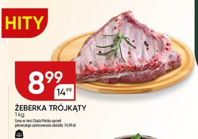 Żeberka trójkąty promocja w Chata Polska