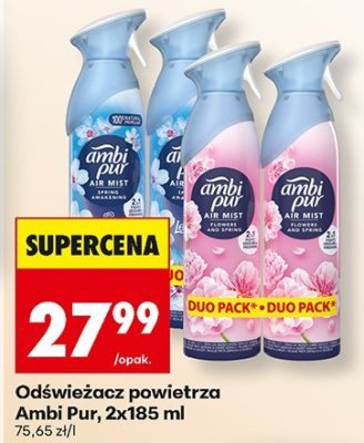 Odświeżacz powietrza Ambi Pur, 2x185 ml promocja w Biedronka
