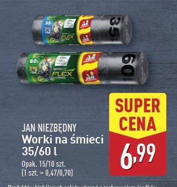 Worki na 艣mieci 60 l Jan niezb臋dny promocja
