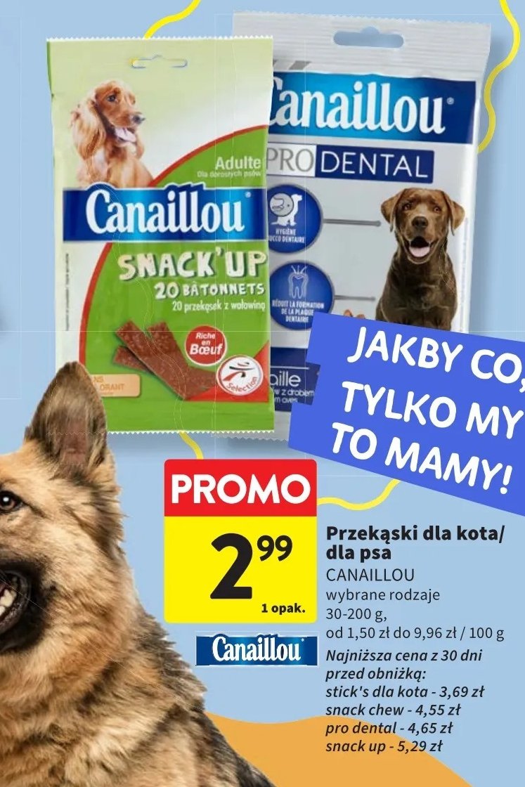 Przekąska dental dla małego psa Canaillou promocja