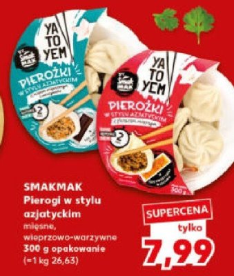 Pierogi w stylu azjatyckim wieprzowo-warzywne promocja w Kaufland
