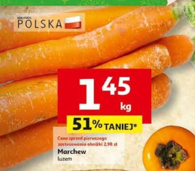 Marchew promocja w Auchan