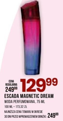 Perfumy Escada Magnetic Dream promocja w Drogerie Natura