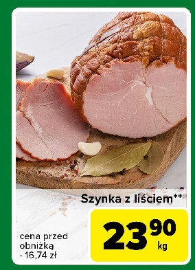 Szynka z liściem promocja