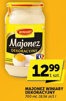 Majonez Winiary dekoracyjny promocja w Euro Sklep