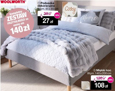 Miękki koc promocja w Woolworth